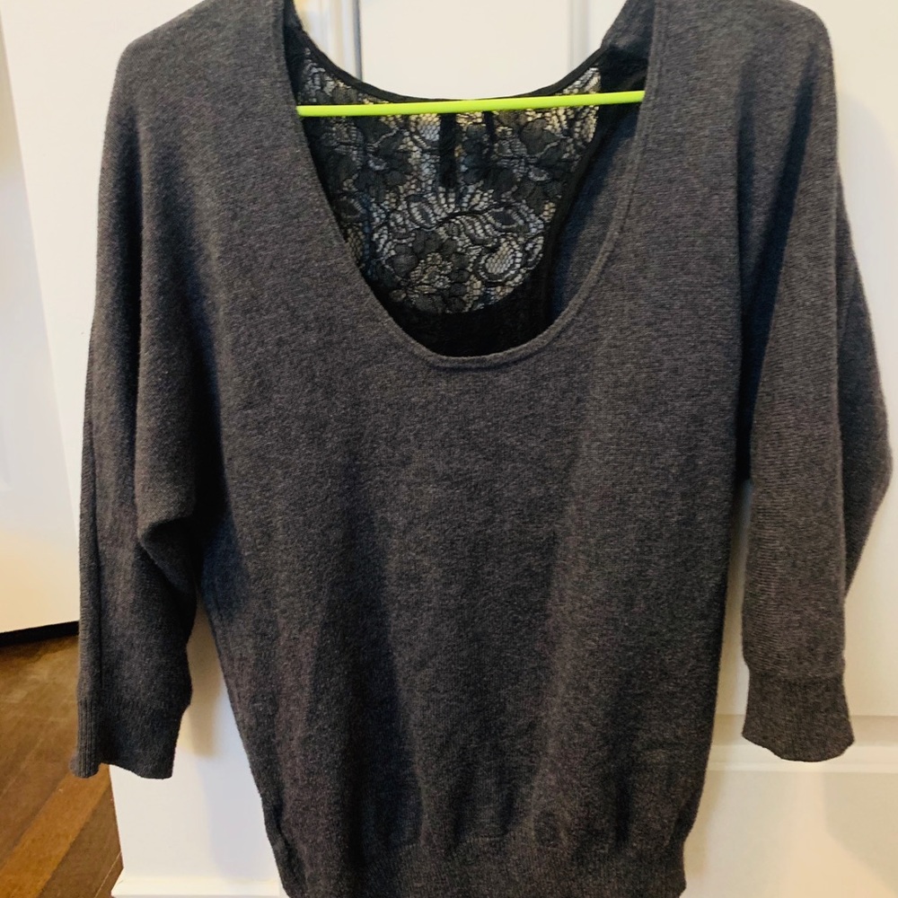 Guess Sweater with Lace Back